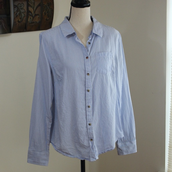 BONGO, striped button down shirt - Picture 2 of 11